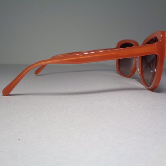 Diane von Furstenberg RAYNA DVF679S Papaya New Women\'s Sunglasses main image 4